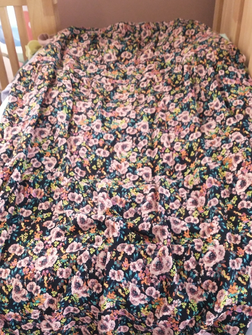 "Garden Day" Midi Skirt (W/Pockets)